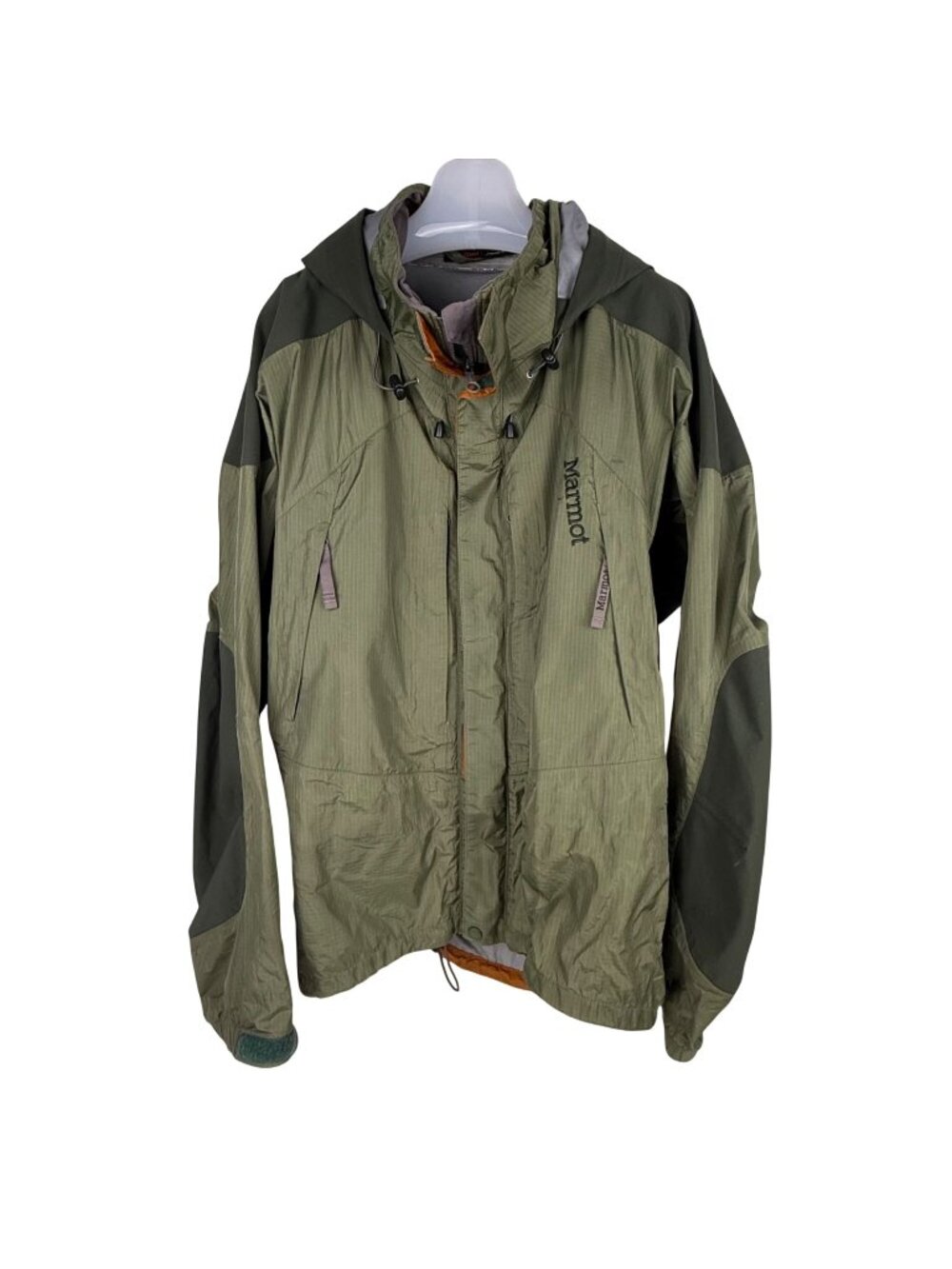 Vintage 90's Marmot Alpinist Men's Gore-Tex Rain Jacket Green Size L